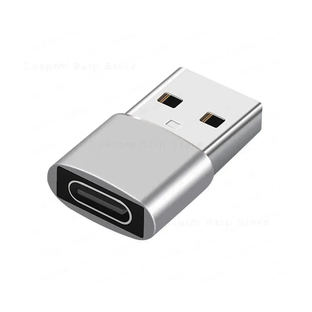 2Pcs USB To Type C OTG Adapter USB USB-C Male To Micro USB Type-c Female Converter For Macbook Huawei Samsung XiaomiUSBConnector
