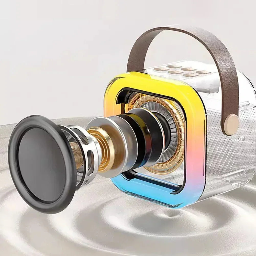 K12 BeatBox Portable Bluetooth Karaoke System – Family Party Speaker with Wireless Mic Fun for Kids & Grownups - THOOBO!