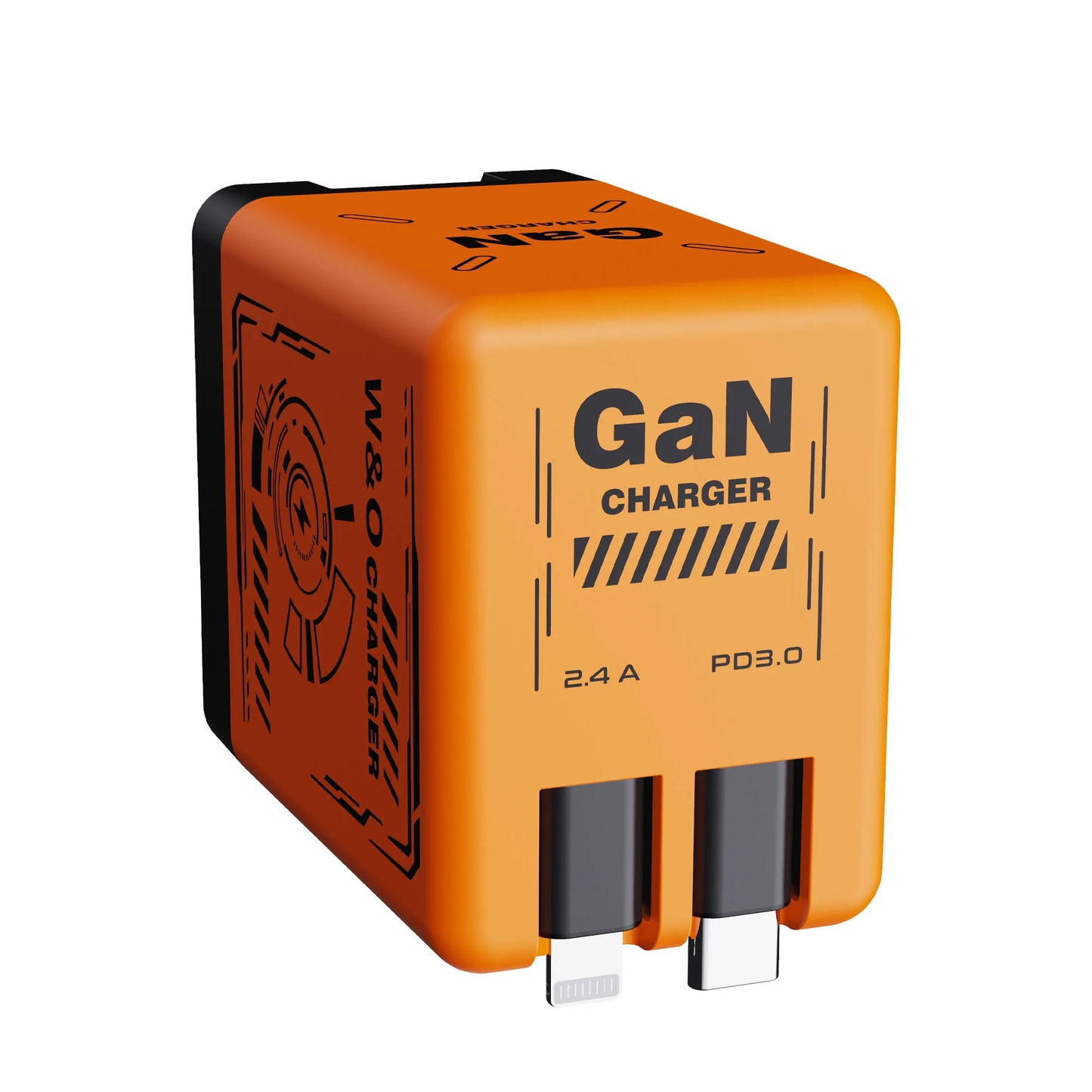 W&O GaN Fast Charging Cable – Liquid Silicone Power for Type-C & Lightning