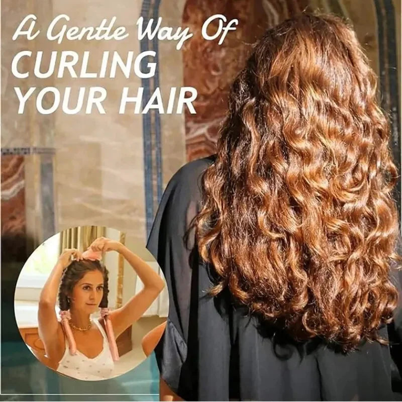 Foam Heatless Curling Iron Sleep Curling Iron Sponge Curly Hair Long Hair Curling Iron Set of 4 Pieces - THOOBO!