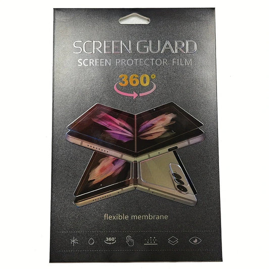 Diamond Tpu Hydrogel Film For Samsung Galaxy Z Fold 7 6 5 4 3 2 Anti oil Stains Screen Protector Flip 7 FE 6 Front Back Fold7 5G