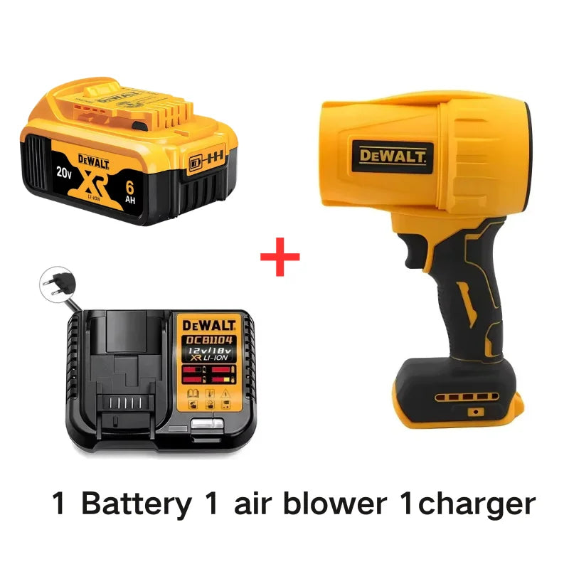 DEWALT StormForce 30000RPM Turbo Fan Dryer ⚡ — Cordless 20V Handheld Jet Blower for Hair, Dust & Car Detailing