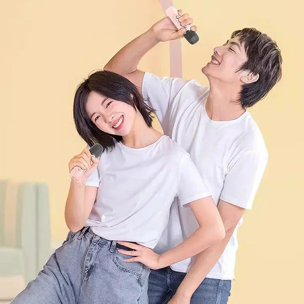 K12 BeatBox Portable Bluetooth Karaoke System – Family Party Speaker with Wireless Mic Fun for Kids & Grownups - THOOBO!