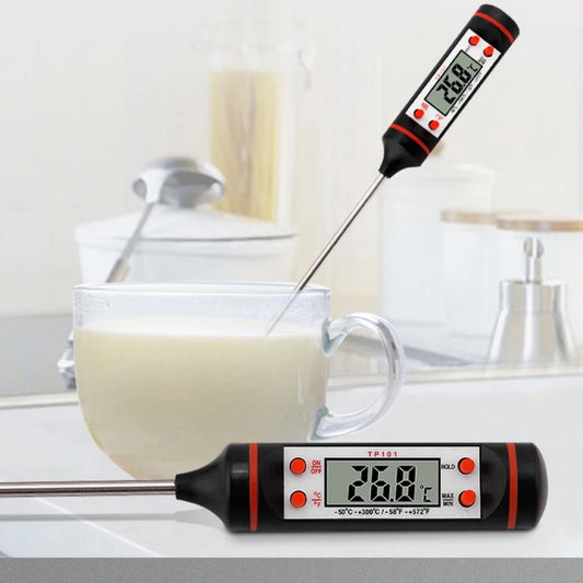 GrillMaster Pro Digital Kitchen Thermometer – Instant Accurate BBQ & Liquid Temp Probe - THOOBO!