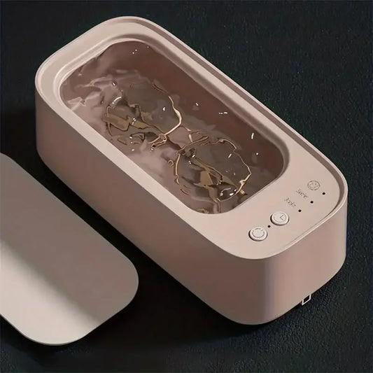 INSIS FEMME “Sonic Bubbler 45K” – Ultrasonic Glasses & Jewelry Spa Cleaner with 360° Micro-Vibration Tech (500ml Power Clean Basin) - THOOBO!