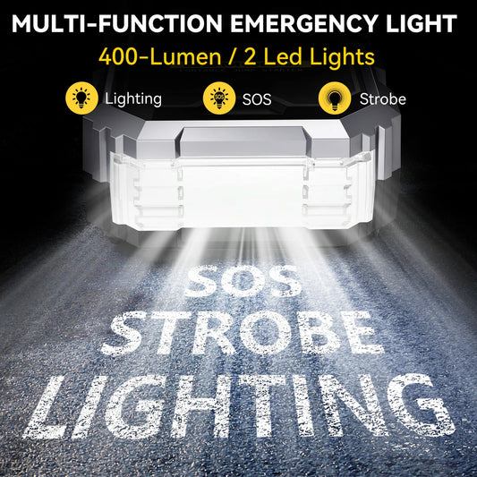 BOOMcharge 7000A – Mega Power Car Jump Starter + Smart Air Compressor + LED Power Bank Combo