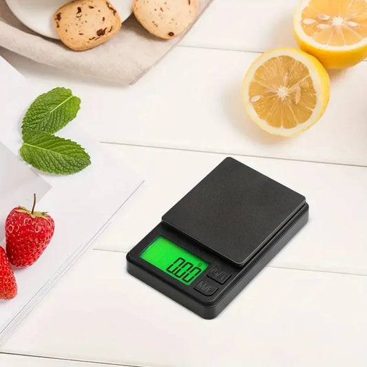 PRECISION PIXEL Mini Jewelry Scale – 0.01g Accuracy Pocket Weighing Wizard for Gold, Gems & Herbs - THOOBO!