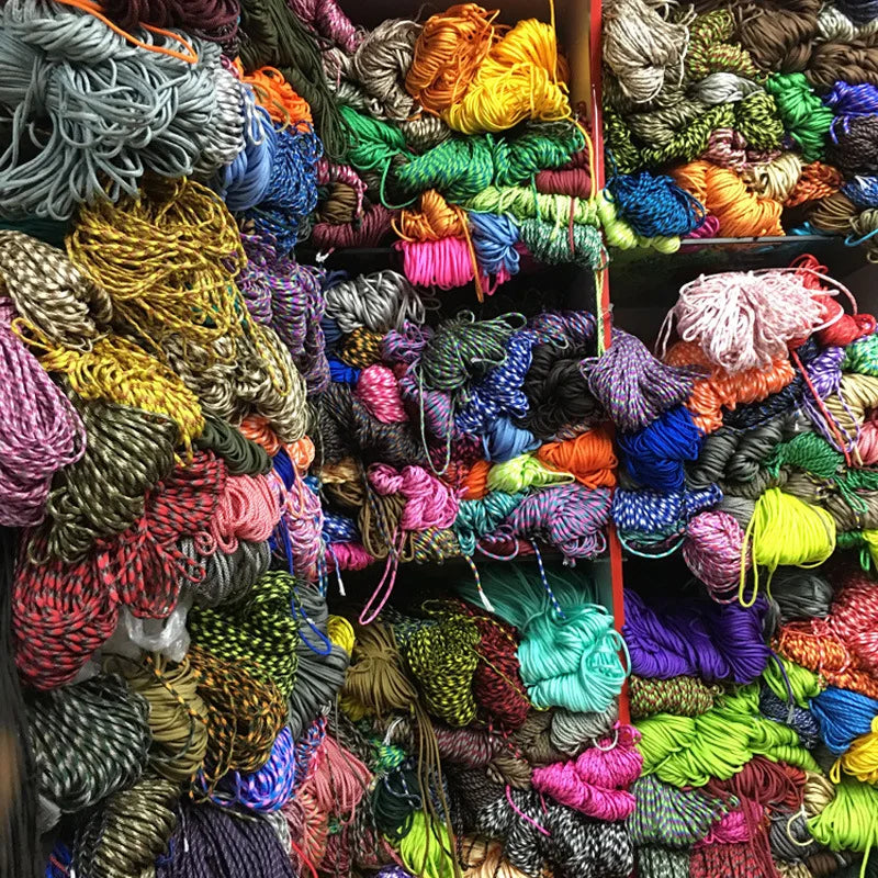 550LB 7-Core Survival Paracord Rope – 4mm Tactical Outdoor Cord for Camping, Hiking, Bracelets, DIY Gear & Emergency Use (5M / 15M / 30M) - THOOBO!