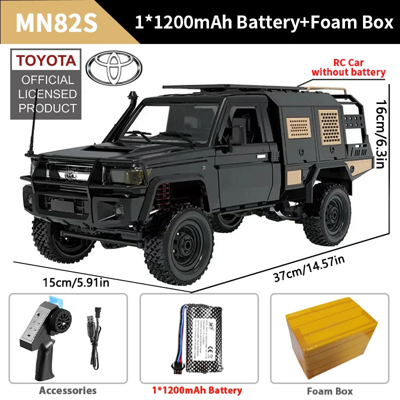 ZWN MN82 MN82S 1/12 RC Pickup Truck 4WD Off-Road Climbing Toy
