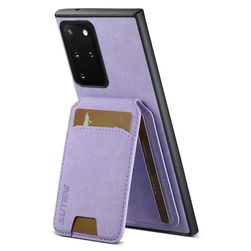 Leather Magnetic Multifunctional Wallet Phone Case For Samsung S24 Ultra S23 S22 Ultra Note20 Ultra S24 Plus