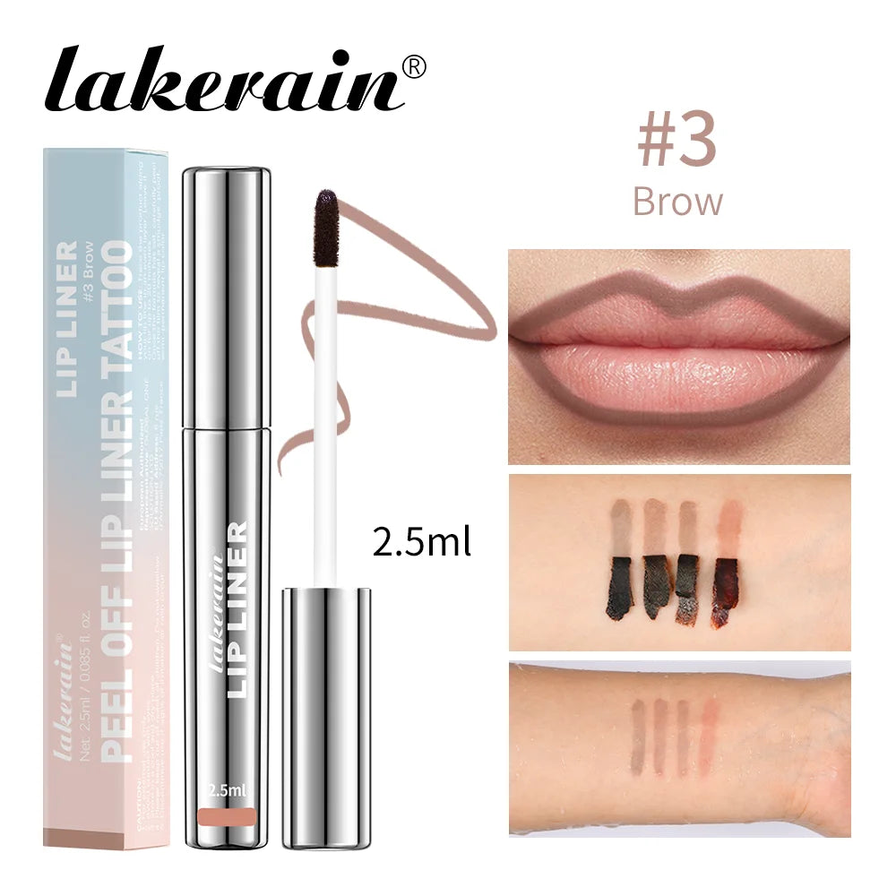 Tattoo Tease Lip Liner – Waterproof Peel-Off Lip Tint for Bold, Smudge-Free Color with a Satisfying Tear-Off Finish