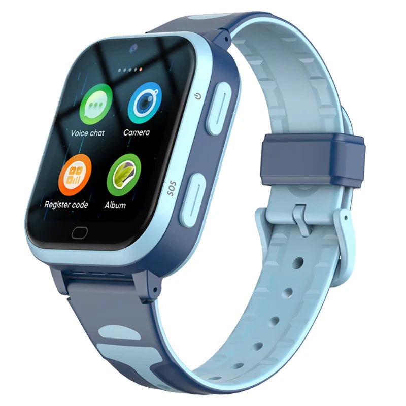 4G Kids Smart Phone Watch Global Using GPS Tracker 1GB+8GB Bluetooth WIFI HD Video Call Remote Monitor Alarm Clock APP Download