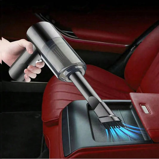 WhirlSnap 3-in-1 Mini Vac — Suction, Blow, & Precision Clean | USB Recharge | Car-to-Home Pocket Power
