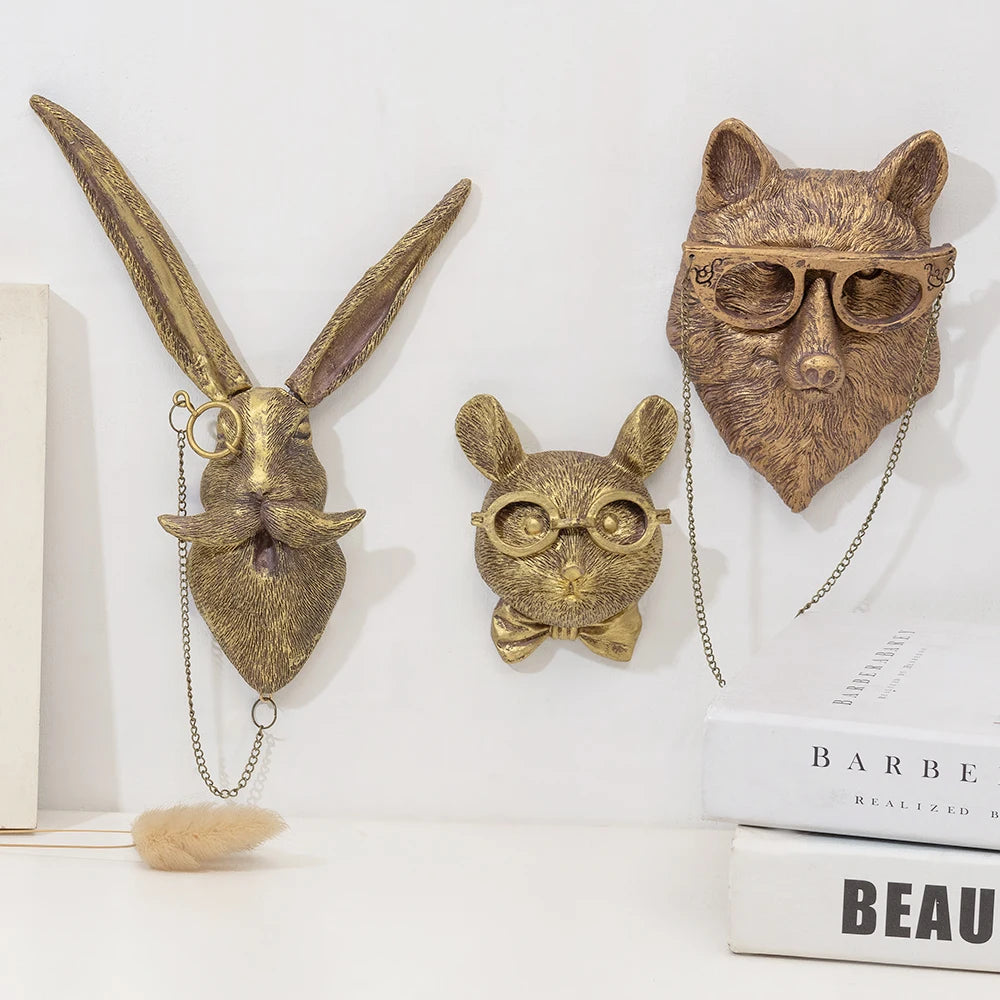 “The Majestic Stag” Bronzed Deer Head Wall Sculpture – Where Wilderness Meets Wow