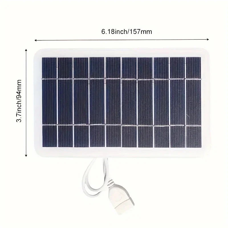 35W Sunpower Portable Solar Panel 5V Solar Plate WithUSB Safe Stabilize Charger ForPower Bank Phone Outdoor Camping Home RV Gift - THOOBO!