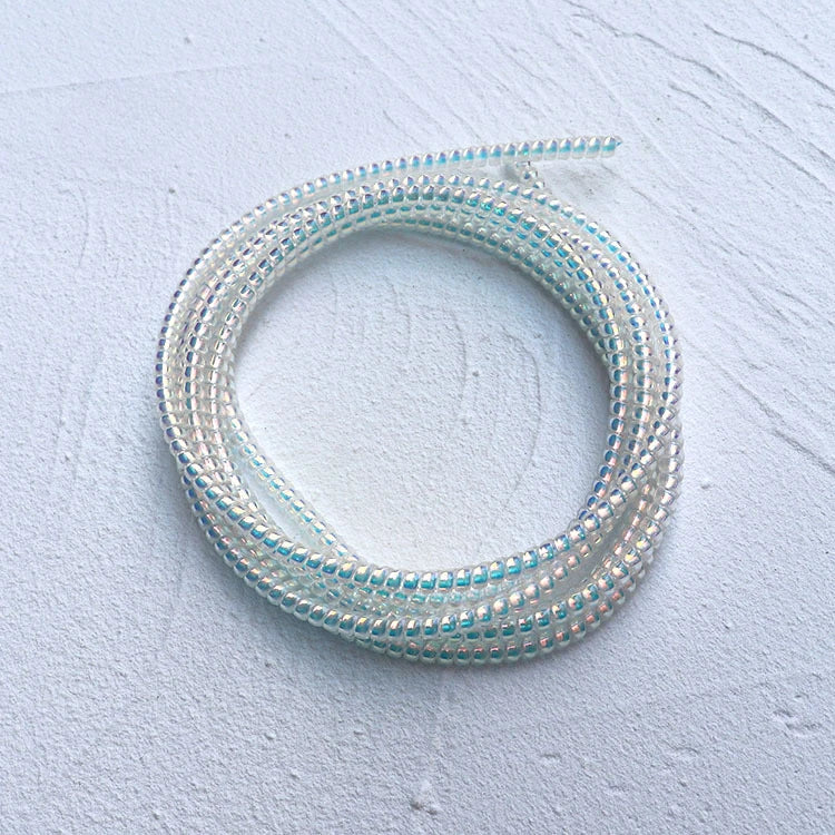 1.6M USB Charging Data Line Cable Protector Wire Cord Protection Spring Wrap Cable Winder Organizer Home Desk Accessories