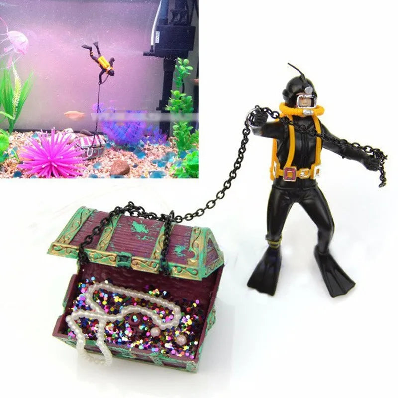 Titanic Trouble: Split Shipwreck Aquarium Adventure Decor