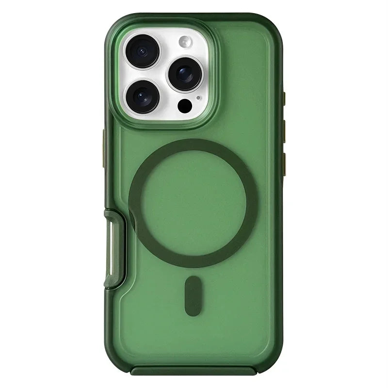 Luxury Candy Wireless Charge Magsafe Matte Phone Case For iPhone 11 12 13 14 15 16 Pro Max Plus Magnetic Bumper Cases Cover