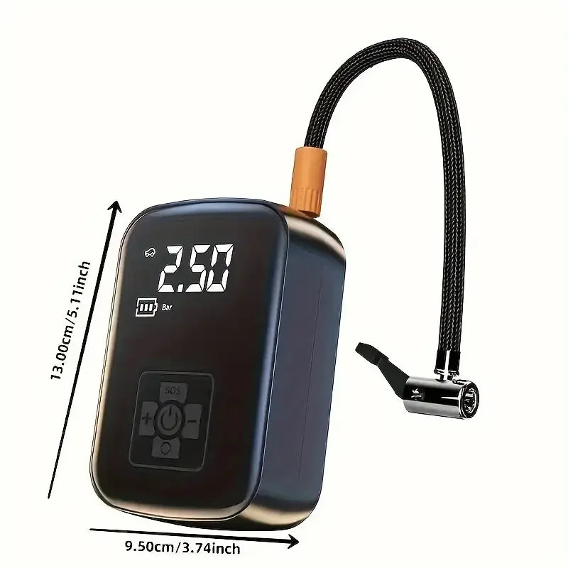 “Pump Commander Pro” Wireless Electric Air Compressor – Inflate Anything, Anywhere, Anytime