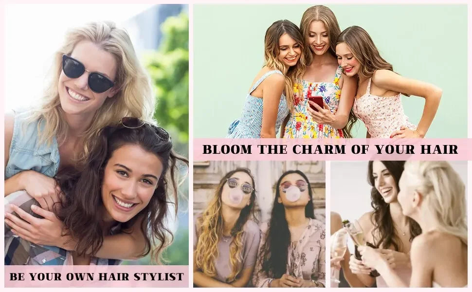 Foam Heatless Curling Iron Sleep Curling Iron Sponge Curly Hair Long Hair Curling Iron Set of 4 Pieces - THOOBO!