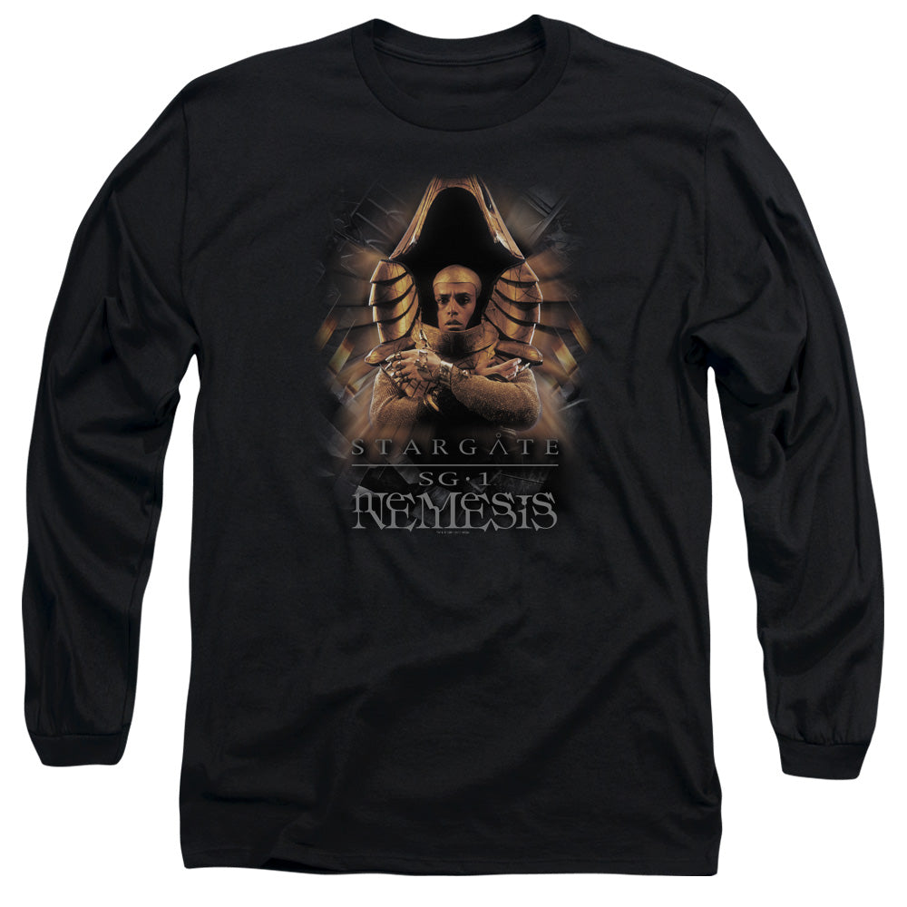 Sg1 Nemesis Mens Long Sleeve Shirt Black Officially Licensed