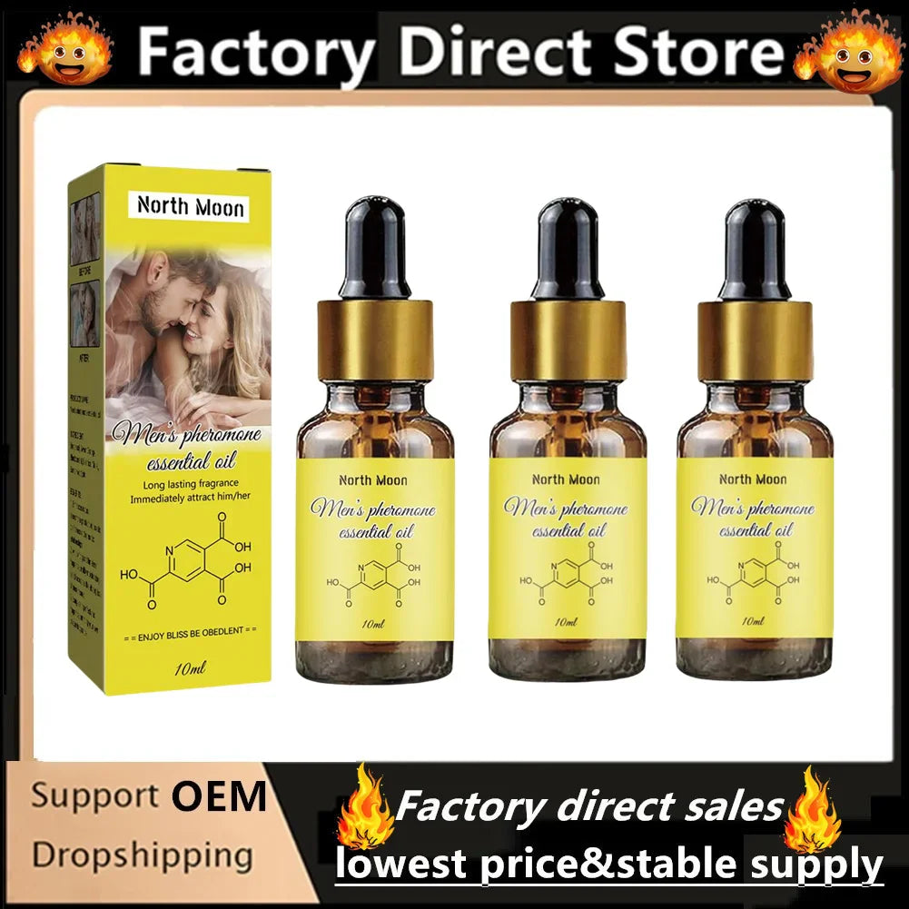 1/3/5PCS Pheromone Perfume For Men fragrance Intense Collection Perfume Pheromone essential Oil Perfume For Men To Attract Women