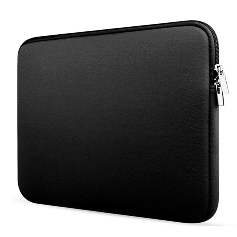 CloudSnug Cotton Laptop Sleeve – Ultra-Soft Zipper Cover for MacBook, Matebook, Dell, HP & More (11”–15.6”) - THOOBO!