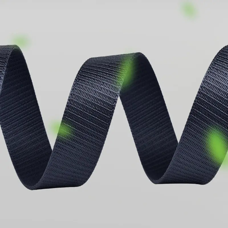 Checkpoint Ghost – Cut-to-Fit Tactical Travel Belt with Plastic Steel Buckle (No Beeps, Just Swagger) - THOOBO!