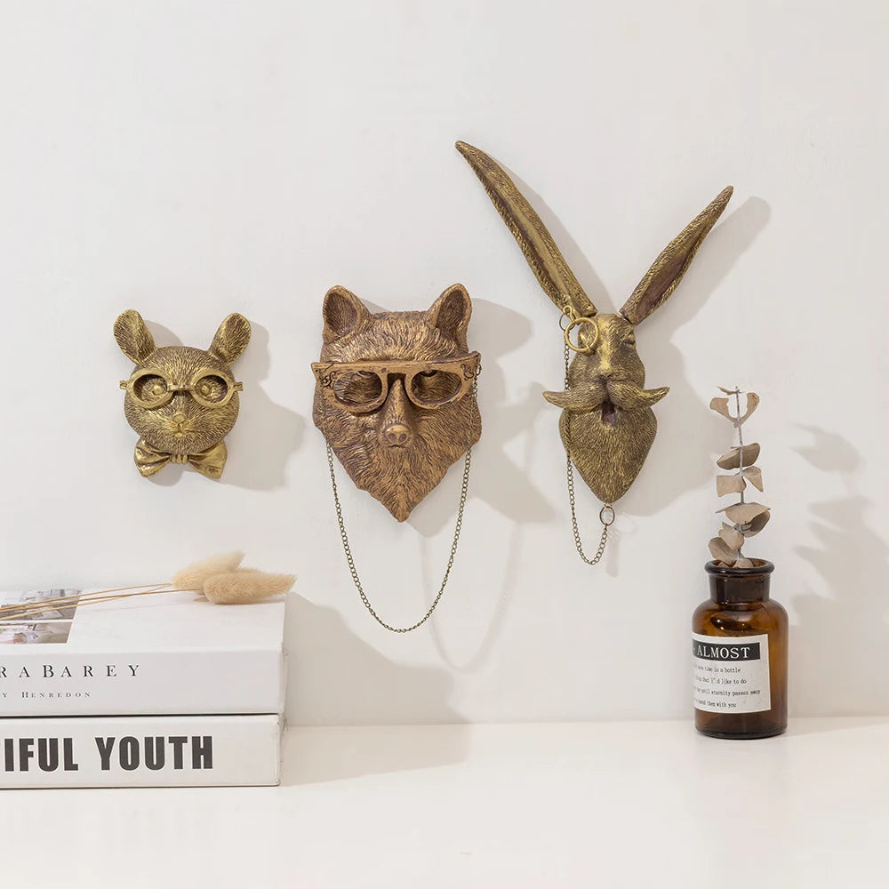“The Majestic Stag” Bronzed Deer Head Wall Sculpture – Where Wilderness Meets Wow