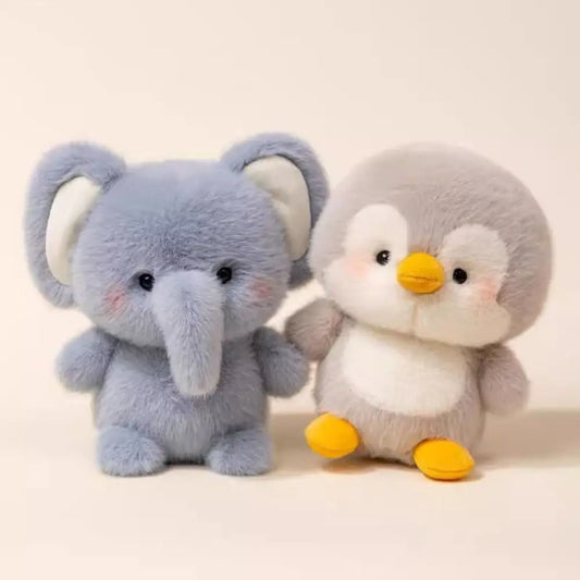 Cute Plush Animal Toy – Capybara & Elephant Stuffed Companion Doll