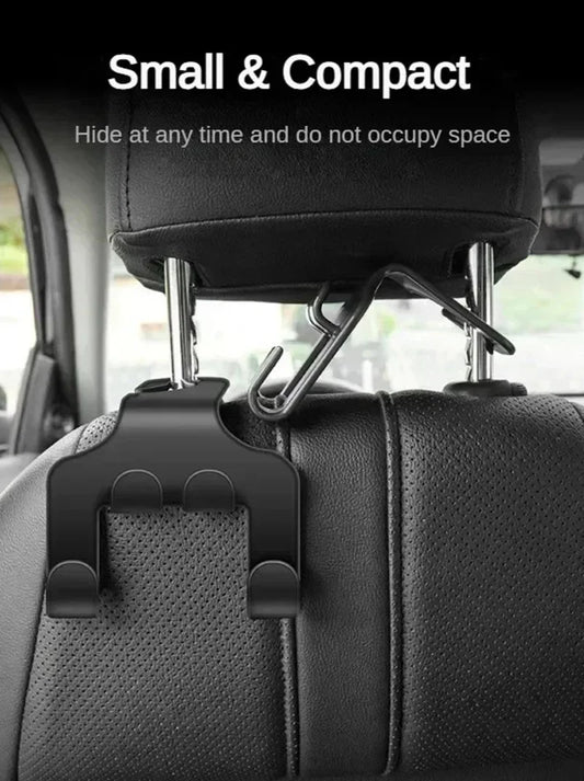 Car Seat Hook Multifunctional Phone Holder Multifunctional Storage Hook for The Back of Car Interior Seats Hanger Storage