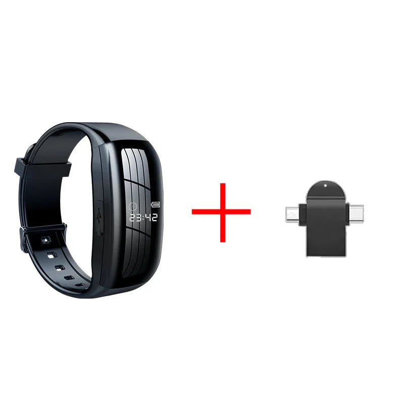 Mini camera watch 1080P HD DV Professional digital voice video recorder bracelet dictaphone sound small micro home secure