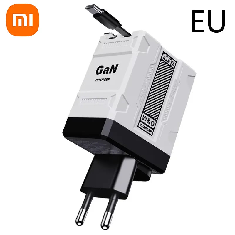 Xiaomi 120W GaN Super Charger with Retractable Cables – The Gift of Instant Power 🎄🔋