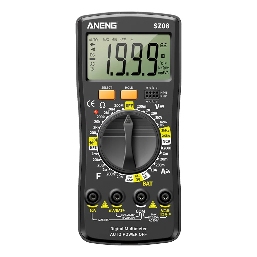 ZapSnap Multimeter 2000 – Pocket-Sized Precision for Voltage, Current, Capacitance & OMG Moments