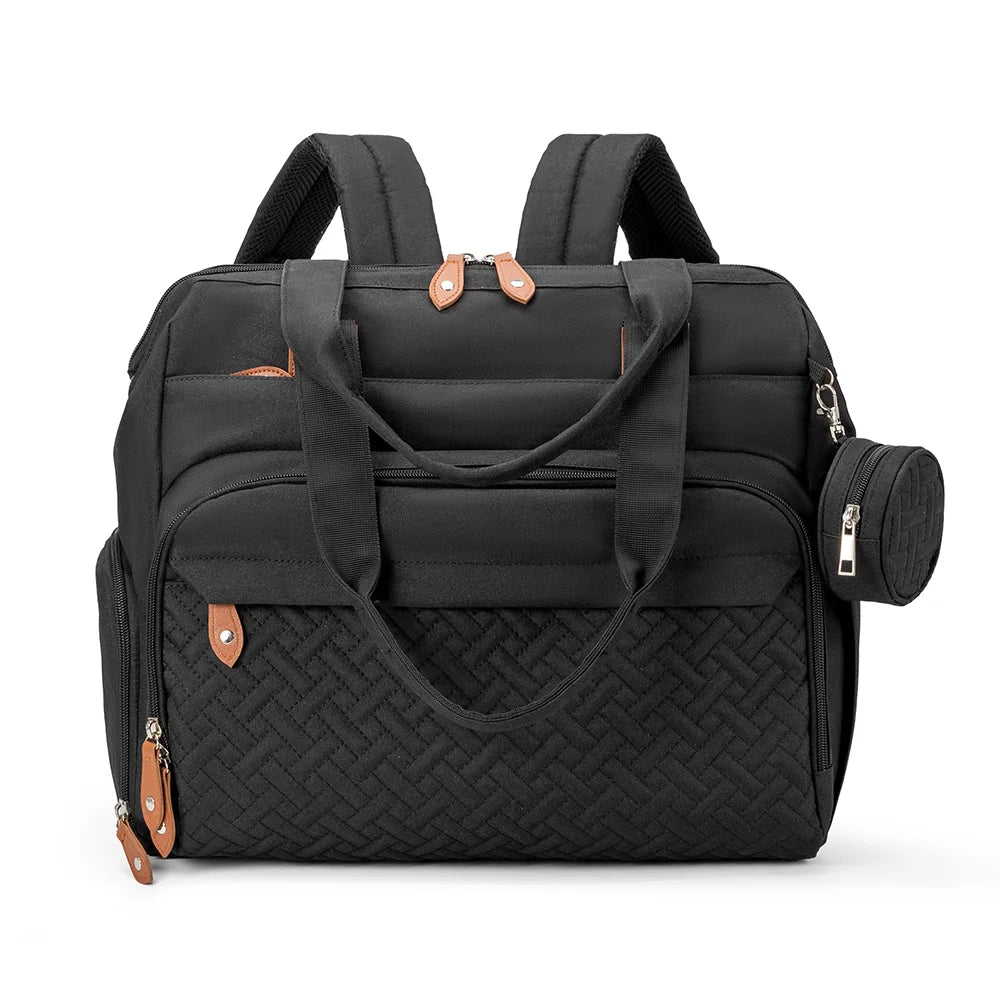 BrightNest CarryAll — PANGDUBE Large-Capacity Maternity & Baby Diaper Backpack for Travel & Daily Joy 🌞👶