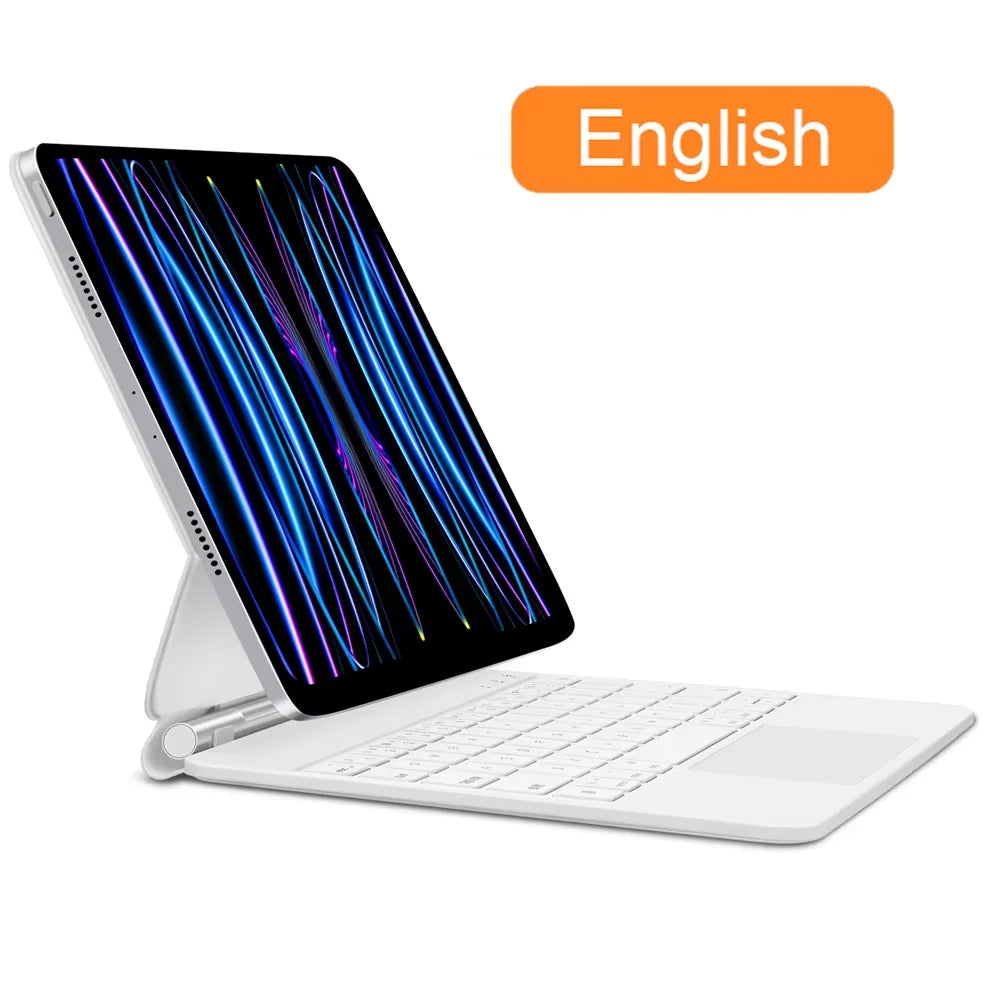 GOOJODOQ Magic Keyboard for iPad Pro 11 2024 Air 4 Air 5 Air 6 for iPad 12.9 10th Generation 6th 5th 4th 3rd Gen Cover Case