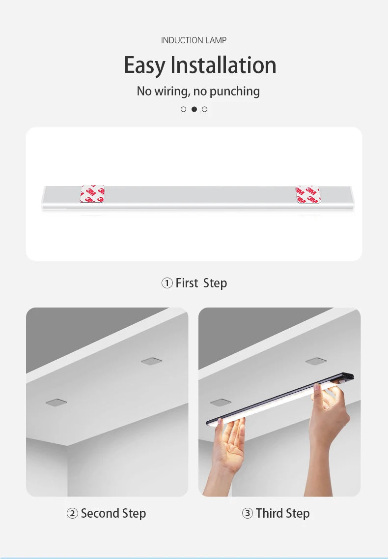 LIGHT RAIDERS Magnetic Motion Sensor Bar – Rechargeable Cabinet Saber for Kitchens, Closets & Crisis Mode - THOOBO!