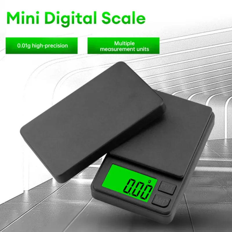 MicroMaster 1000 – Pocket Precision Scale for Food, Jewelry, Powders & Travel Weigh-Ins (0.1g Accuracy, 1000g Max)