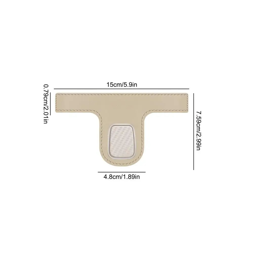 PU Leather Sports Seat Purse Hook Organizer That Says “Nope” to Chaos