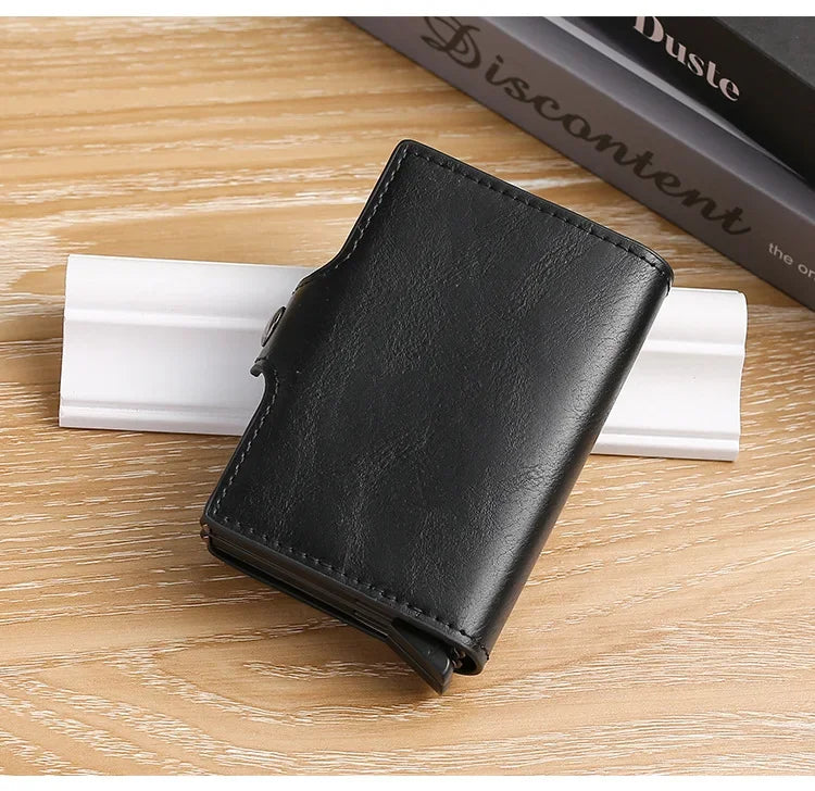 CEXIKA VaultPro – Large Capacity RFID-Blocking Carbon Fiber Magic Wallet for Men 💳🛡️ - THOOBO!