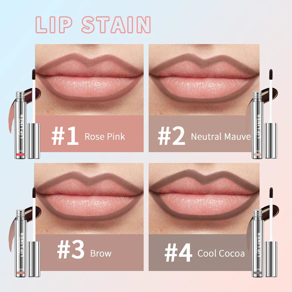 Tattoo Tease Lip Liner – Waterproof Peel-Off Lip Tint for Bold, Smudge-Free Color with a Satisfying Tear-Off Finish