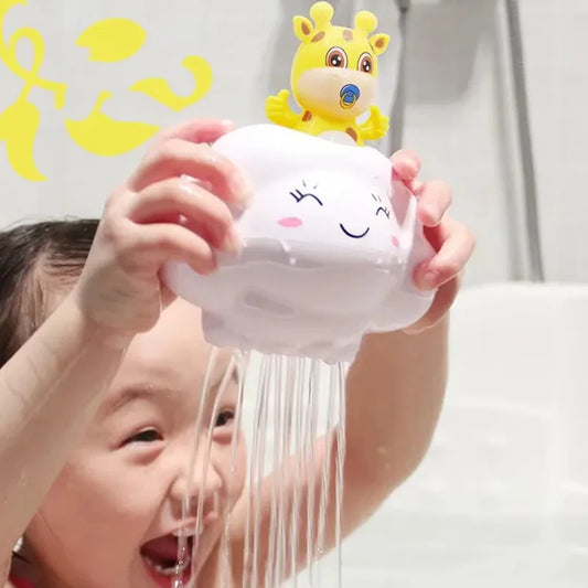 Baby Bath Toy – Cute Cloud Water Sprayer & Swimming Bath Toy
