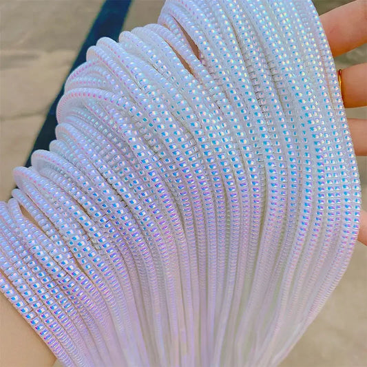 New 1.5M Plating Color TPU Spiral USB Charging Cable Protector for iPhone Samsung Huawei Earphone Cord Line Protection