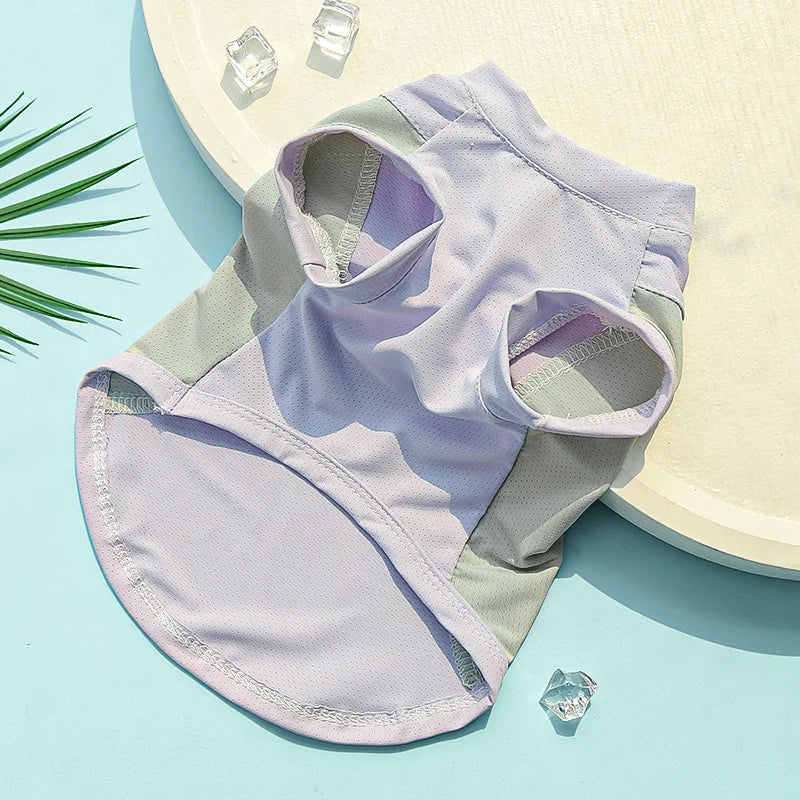 “Breezy Pup Swagger” Summer Cooling Hoodie – Chill Vibes Only for Your Furry Bestie