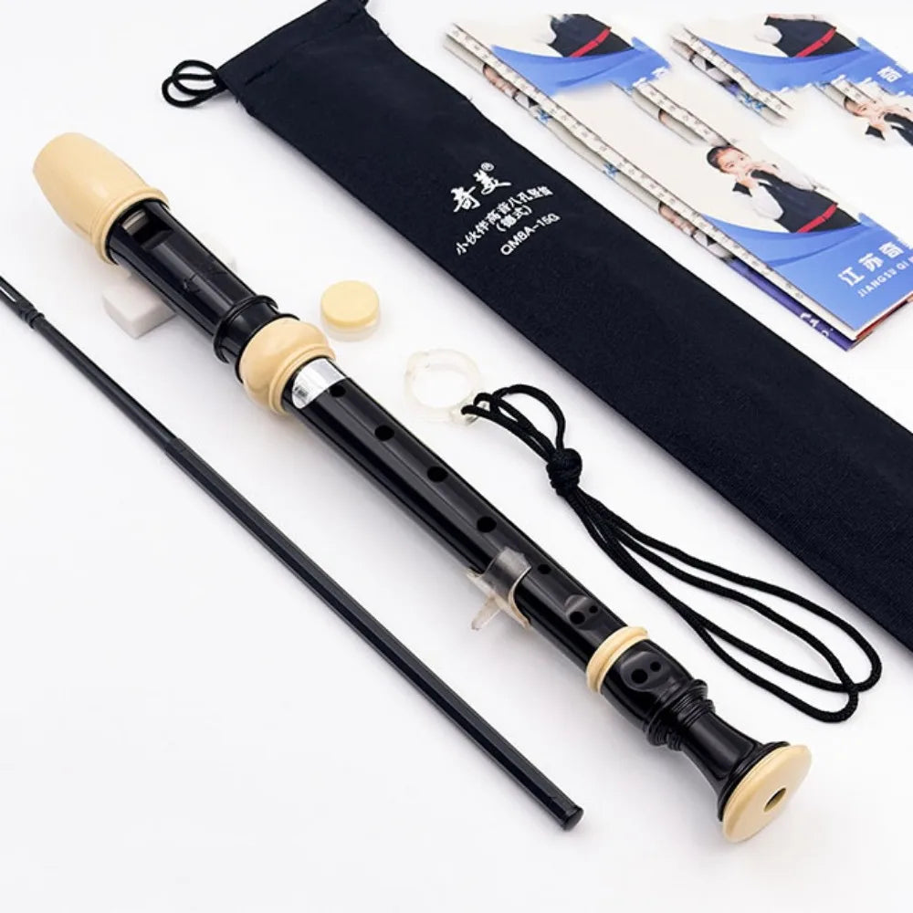 SweetTone Soprano Recorder – 8-Hole Baroque Flute in Food-Grade ABS for Beginners, Classrooms & Musical Mischief