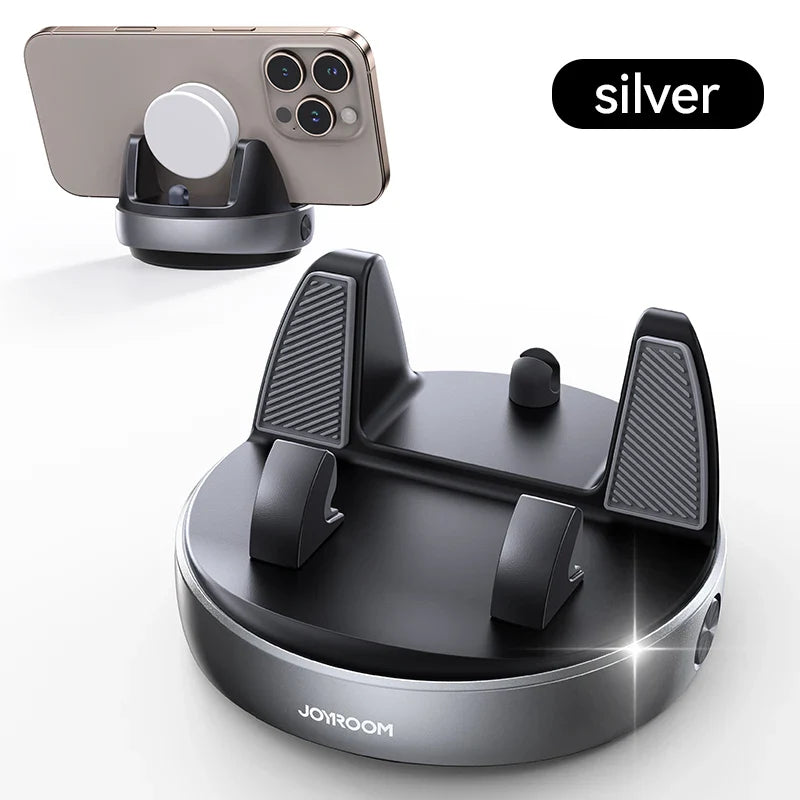 Joyroom Dashboard Car Phone Mount Holder One-Handed Operation Car Navigation Holder For 4.7-7'' Phones 360° Rotation JR-ZS330