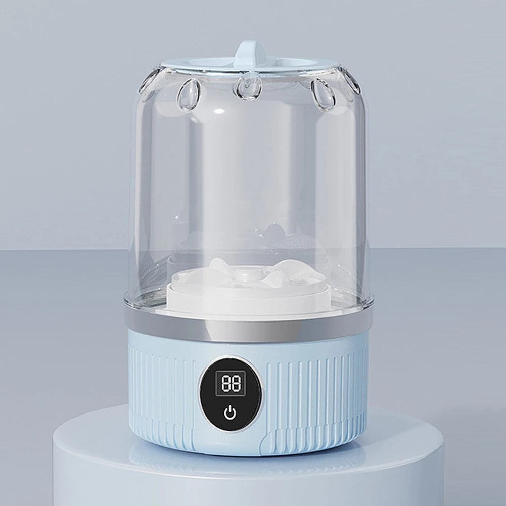 BubbleBliss Underwear Washer – Cordless Mini Laundry Cup for Travel, Dorm & Tiny Spaces
