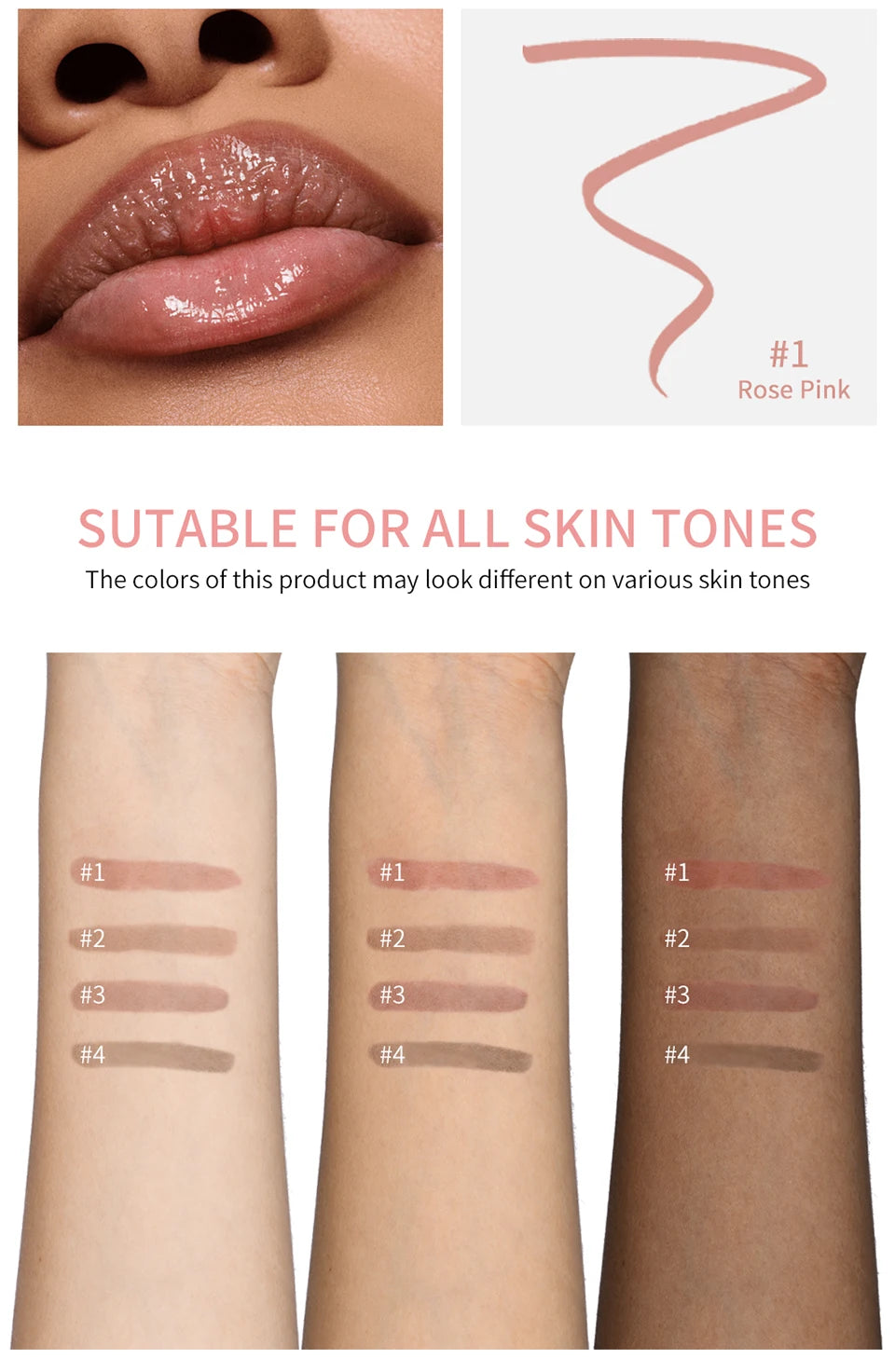 Tattoo Tease Lip Liner – Waterproof Peel-Off Lip Tint for Bold, Smudge-Free Color with a Satisfying Tear-Off Finish