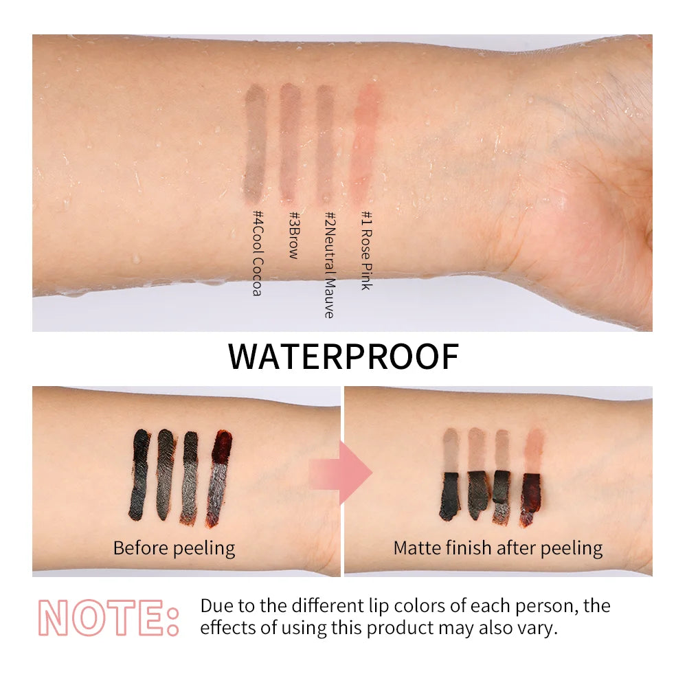 Tattoo Tease Lip Liner – Waterproof Peel-Off Lip Tint for Bold, Smudge-Free Color with a Satisfying Tear-Off Finish