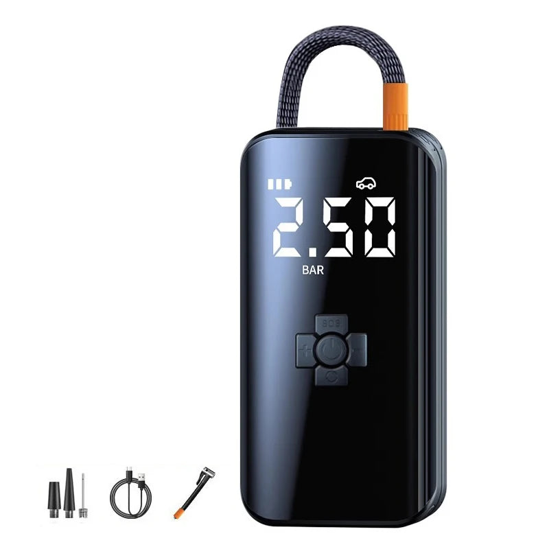 “Pump Commander Pro” Wireless Electric Air Compressor – Inflate Anything, Anywhere, Anytime